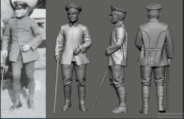 Peddinghaus 3 D Druck 1/48 48516 German Aces 1918  Karl Thom