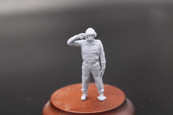 Peddinghaus 3 D Druck 1/35 35BW004 Bundeswehr tankcrew stehend im Turm grüßend mit Decalbogen