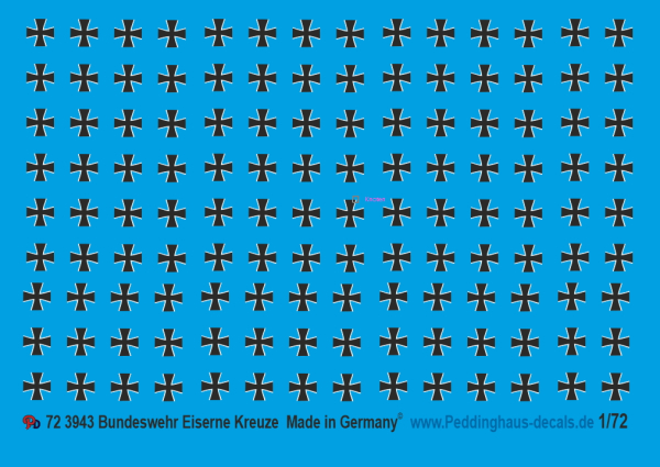 Peddinghaus-Decals 1:72 3943 Bundeswehr Eiserne Kreuze