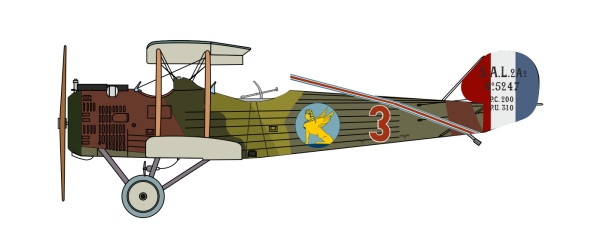 Peddinghaus-Decals 1:72 4083 French Salmson 2A2, Part 2: SAL 18 & SAL 28