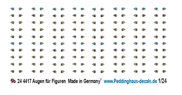 Peddinghaus-Decals 1/24 4417 eyes for figures