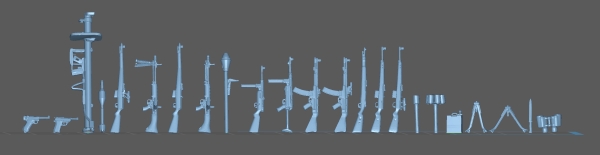 Peddinghaus 3 D Druck 1-35 4515 late german weapon set