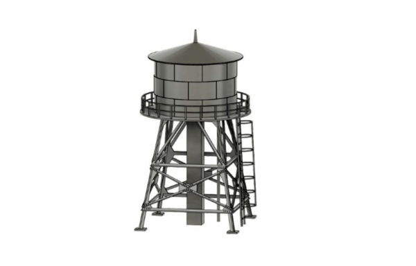 Peddinghaus 3 D Druck 1/72 4609 Wasserbehälter Eisenbahn Metallbehälter