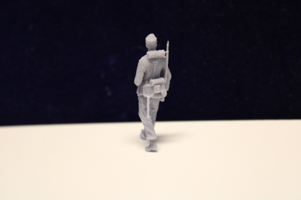 Peddinghaus 3D Druck 1/48  48F023 Waffen SS Grenadier with fieldcap and K 98