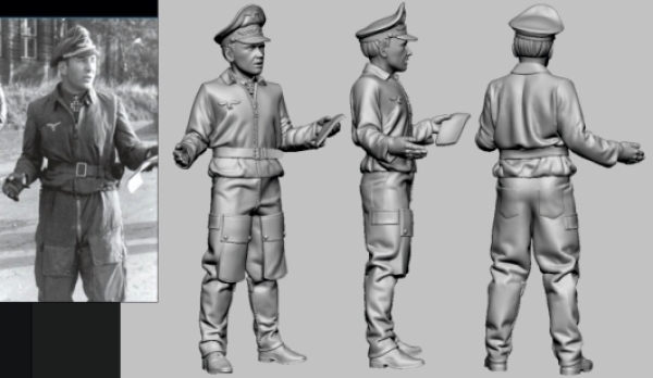 Peddinghaus 3 D Druck 1/32 32107 Dt Luftwaffe Aces Eismeergeschw.JG 5 Theodor Weissenberger