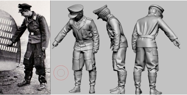 Peddinghaus 3 D Druck 1/32 32110 Dt Luftwaffe Aces Eismeergeschw. JG 5 Rudolf Müller