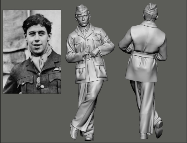 Peddinghaus 3 D Druck 1-48 48349 WWII Early Commenweath & Bob Aces Cobber Kain