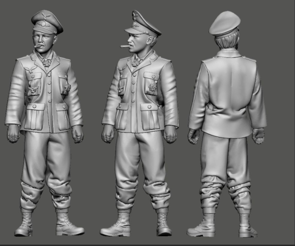 Peddinghaus 3 D Druck 1-48 48358 WWII Battle of Britain German Ace Adolf Galland