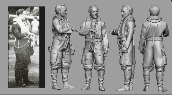 Peddinghaus 3 D Druck 1/32 32065 WWII Afrika  Kurt Bühlingen