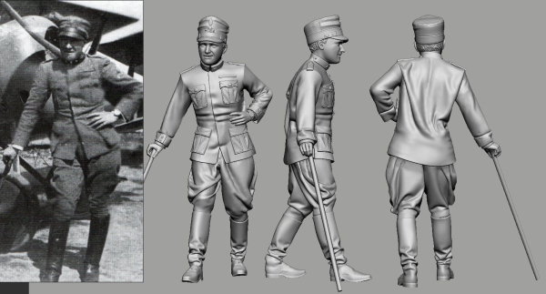 Peddinghaus 3D Druck 32233 WWI - Italian Aces -  Flavio Baracchini