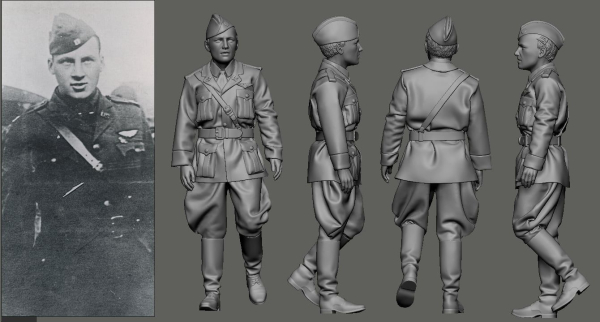 Peddinghaus 3D Druck 1-32 32238 WWI Aces  USA 1st Pursuit Group  Hamilton Coolidge