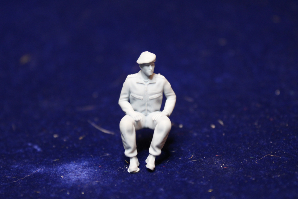 Peddinghaus 3 D Druck 1/48 41132 Bundeswehr Panzercrew sitzend mit Barett
