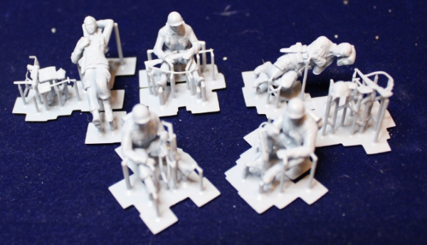 Peddinghaus 3 D Druck 1/87 87F050 6 US Soldiers resting