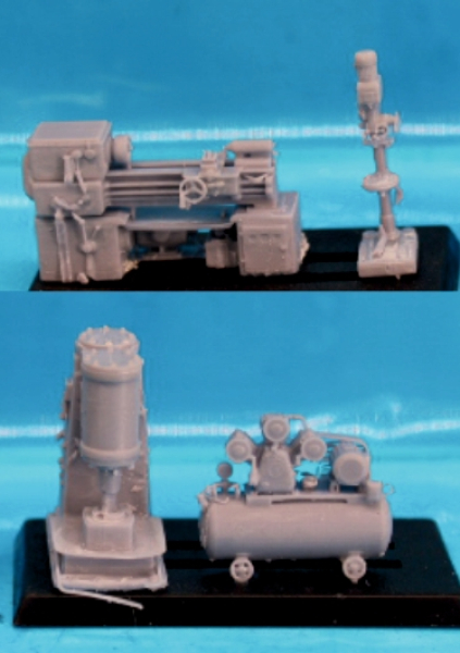 Peddinghaus 3 D Druck 1/72 72F154 Werkzeugmachinen Satz No 2