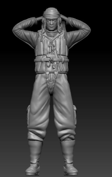 Peddinghaus 3 D Druck 1/72 72F167 4 Japanische Piloten