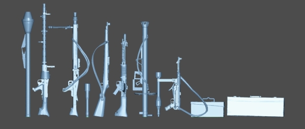 Peddinghaus 3 D Druck 1/72 72F261 Deutsche Infantrie Waffen