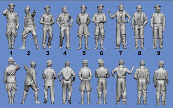 Peddinghaus 3 D Druck 1/72 72F301 Österreichische Lufwaffen Asse Novotny-Stolz-Gollop-Schall-Weiss-Bartels-Schiess-Döbrich