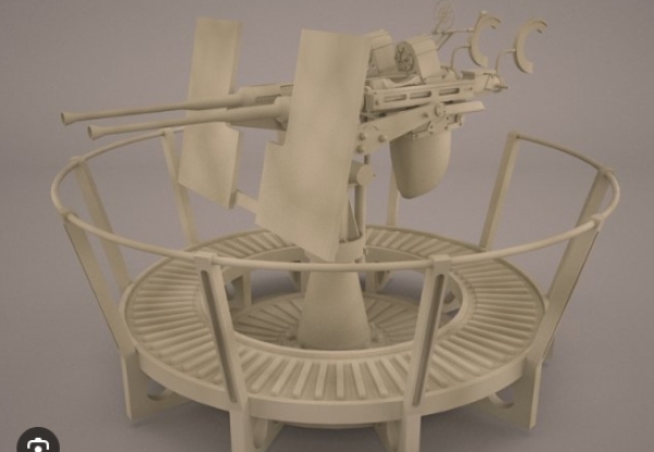 Peddinghaus 3 D Druck  1/72 72F325 20 mm Oerlicon Zwillingsflak Marineversion