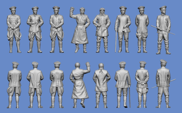 Peddinghaus Decals 3D Druck 72F427 WWI German Aces of 1918 Bäumer, Kirschstein, Kroll, Osterkamp, Sachsenberg,Thom, Thuy. Windisch