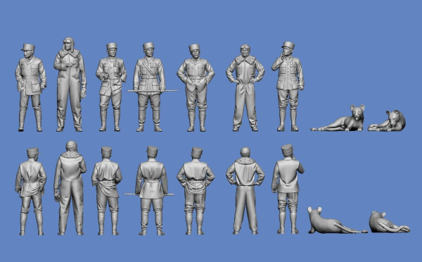 Peddinghaus 3D-Druck 1/72 72F442  WWI - N 124 Lafayette Escadrille