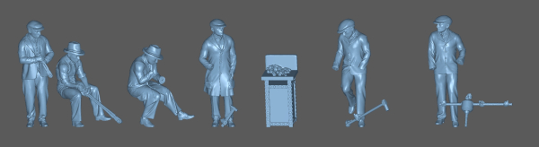 Peddinghaus 3D Druck 72F459 6 Werftarbeiter