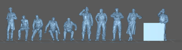 Peddinghaus 3D Druck 1-72 72F473 WWII Deutsche Asse JG 52 Part 1 model by rb miniatures