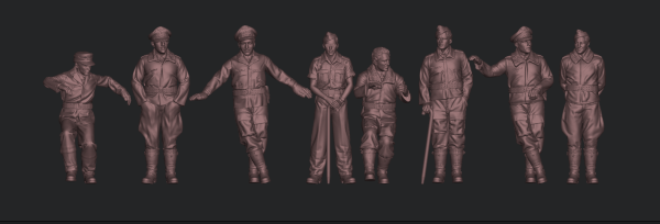 Peddinghaus 3D Druck 1-72 72F486 WWII Deutsche Asse JG 52 Part 2 model by rb miniatures