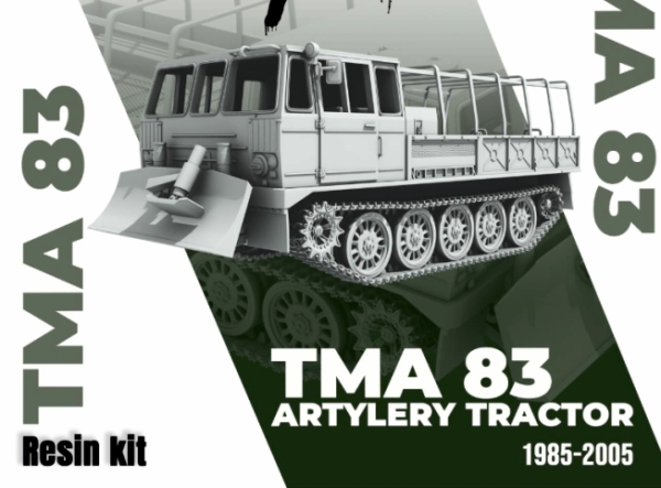 Peddinghaus 3 D Druck 1/72 72Y040 Russischer Art. Traktor TMA 83 1985-2005