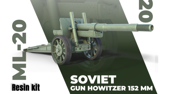 Peddinghaus 3 D Druck 1/72 72Y052 Russische 152 mm Haubitze
