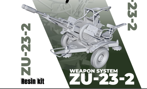 Peddinghaus 3 D Druck 1/72 72Y055 Zu 23-2 Zwillingsflak