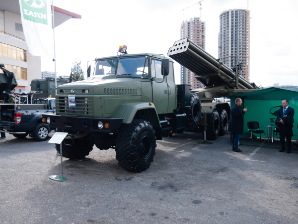 Peddinghaus 3 D Druck 1/72 72Y011 Ukrainian KrAZ 63221 MLRS Bastion