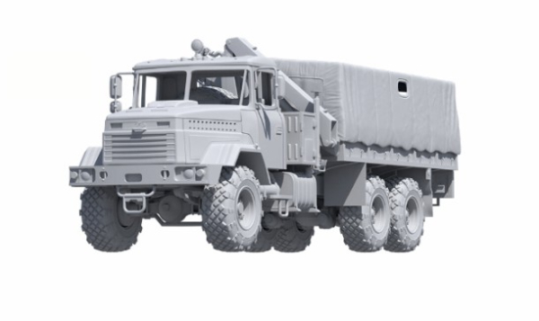 Peddinghaus 3 D Druck 1/72 72Y015 Ukrainian KraZ 63221 Master