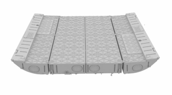 Peddinghaus 3 D Druck 1/72 72Y028 Pontonbrücke Mittelteil