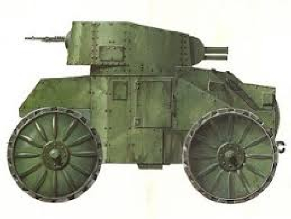 Peddinghaus 3 D Druck 1/72 72Y044 Italienischer Carro D Assalto Modell 29 1919-1934