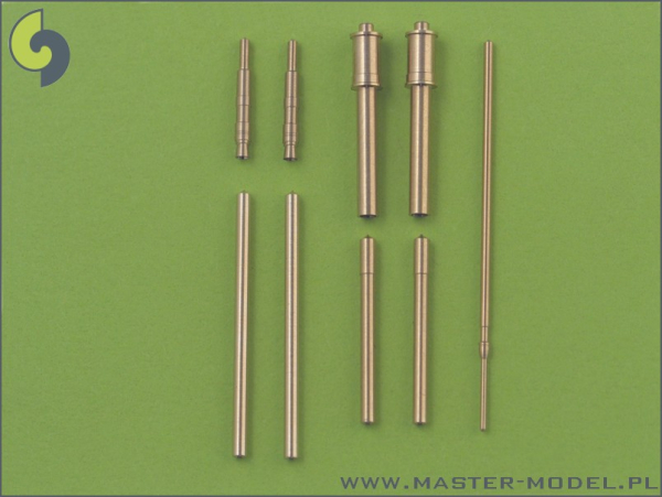 48-019 1/48 Fw 190 A7, A8 armament set (MG 131 barrel tips, MG 151 barrels, MG 151 fairings) & Pitot Tube