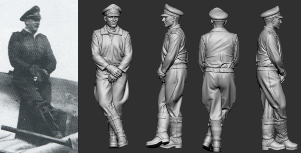 Peddinghaus 3D-Druck 48692 WWII German Defence of the Reich Aces Alfred Grislaswki