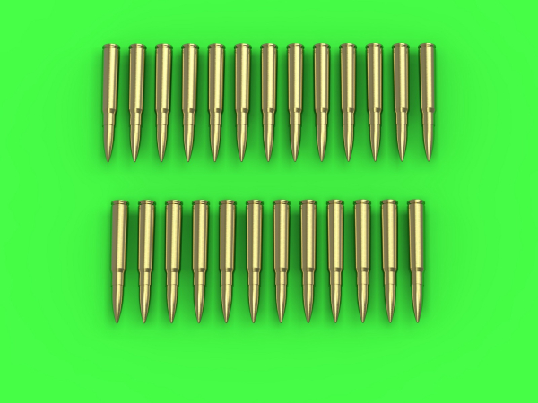 Master GM 35-026 1/35 MG-34/MG-42 (7.92mm) - cartridges (25pcs)
