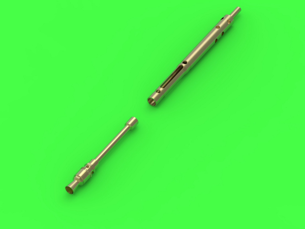 Master GM 35-027 1/35 MG-34 "Panzerlauf" - German machine gun - armored version for tanks - full length gun barrels (2pcs)