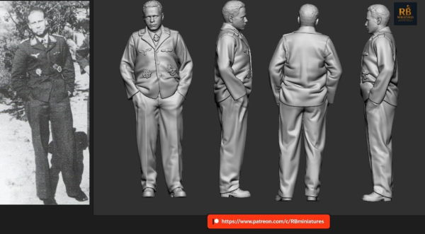 Peddinghaus 3D Druck 1-48 48644 WWII Deutsche Asse JG 52  Hans Waldmann