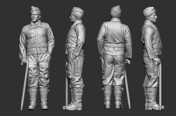 Peddinghaus 3D Druck 1-48 48636 WWII Deutsche Asse JG 52 Part 2 Heinz Ewald