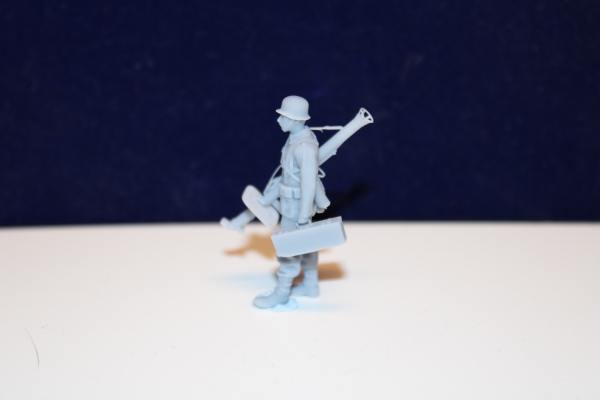 48F017 Wehrmacht Panzerjäger mit Panzerschreck komplettes Team 10 Mann