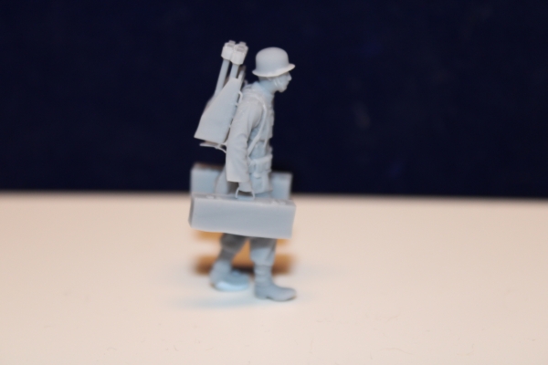 48F017 Wehrmacht Panzerjäger mit Panzerschreck komplettes Team 10 Mann