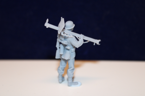 48F017 Wehrmacht Panzerjäger mit Panzerschreck komplettes Team 10 Mann