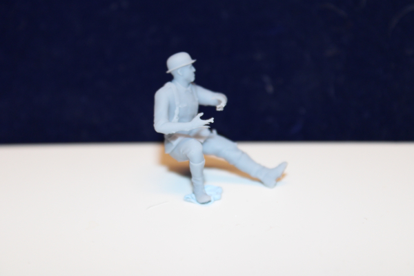 48F005 german air force 2 cm quadgun soldier gunner