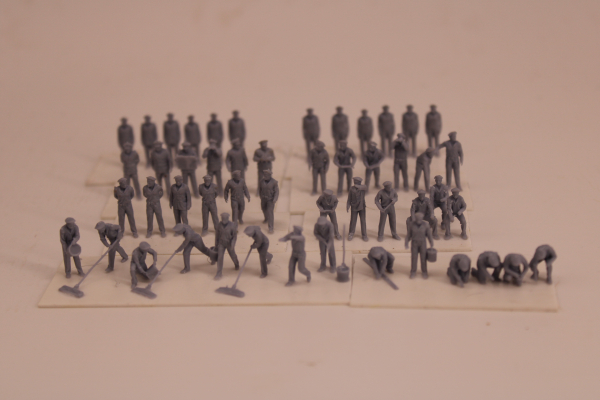 Peddinghaus 3 D print 1/100 100F001 50 navysoldiers DKM