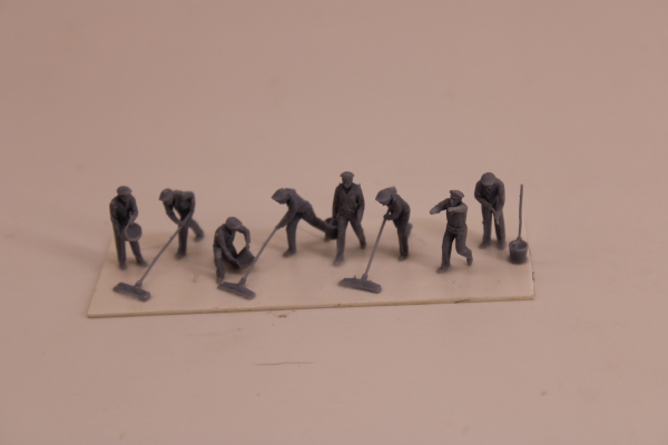 Peddinghaus 3 D print 1/100 100F001 50 navysoldiers DKM