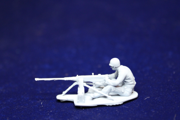 Peddinghaus 3 D Druck 1:48 48197 USA Cal 50 on Tripod with soldier