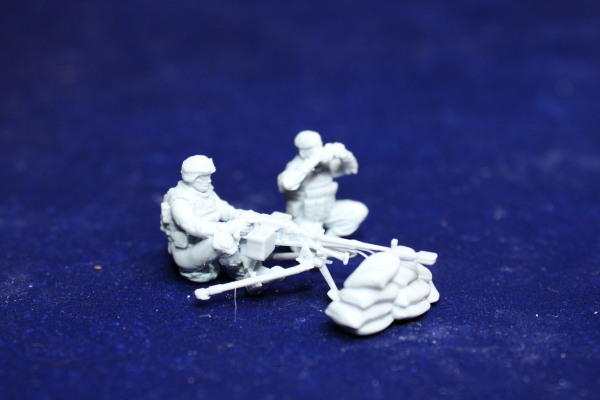 Peddinghaus 3 D Druck 1:48 48198 USA Bushmaster MG with 2 soldiers and sandbags
