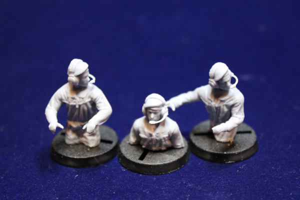 Peddinghaus 3 D Druck 1:48 48223 Bundeswehr M 48 Crew 3 Halbfiguren