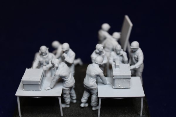 Peddinghaus 3 D Druck 1:72 72F079 early geman Bundeswehr field HQ